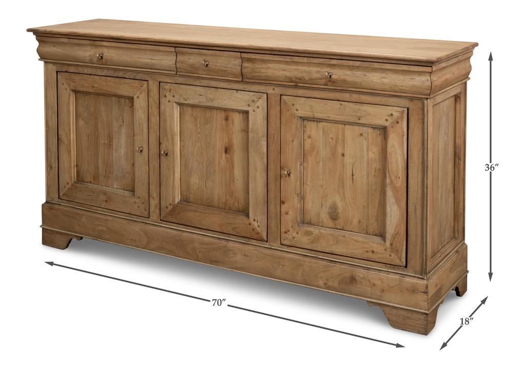 Cafe Au Lait Beige Buffet - Ornate Home