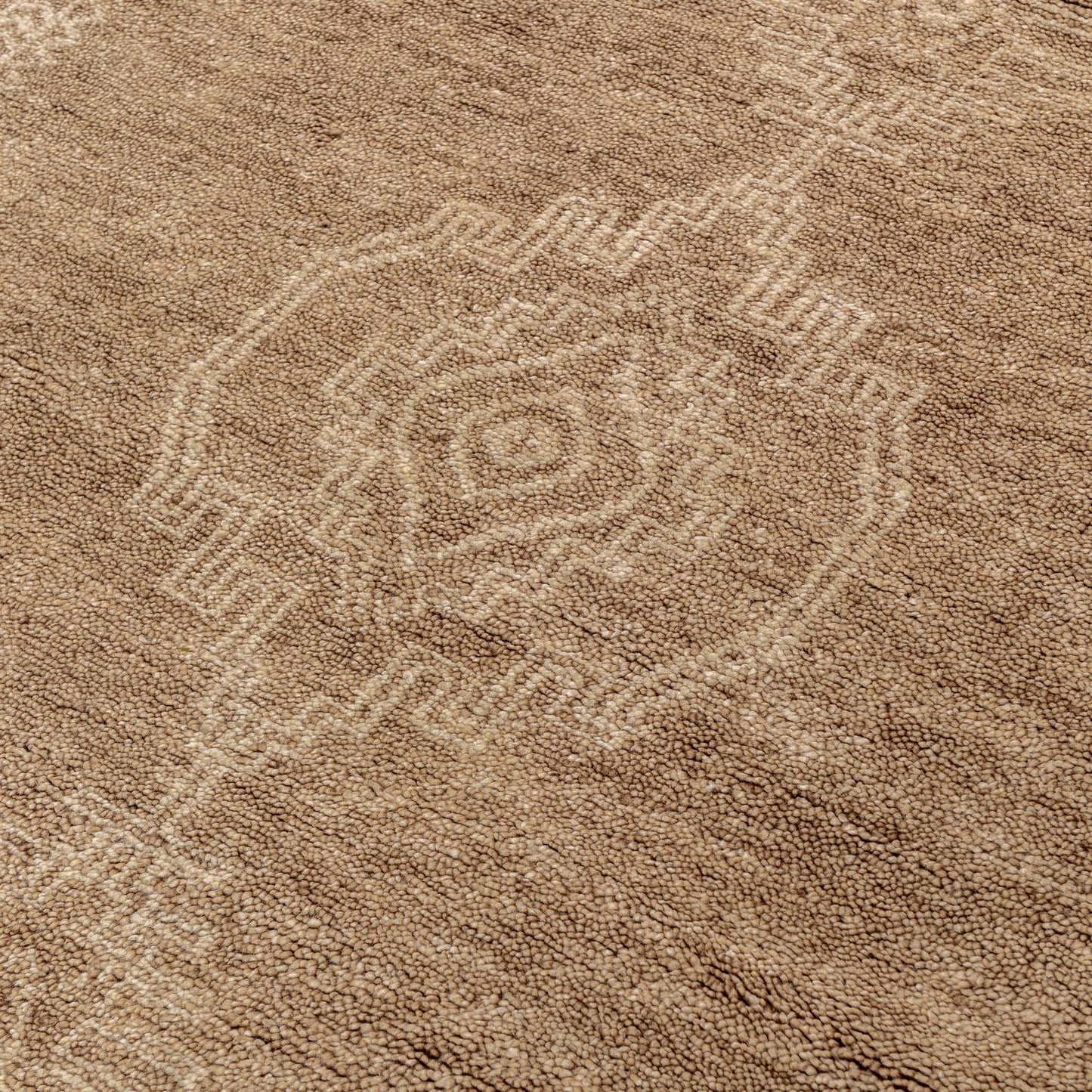 Cairo Desert Brown Hand Knotted Rug - Ornate Home