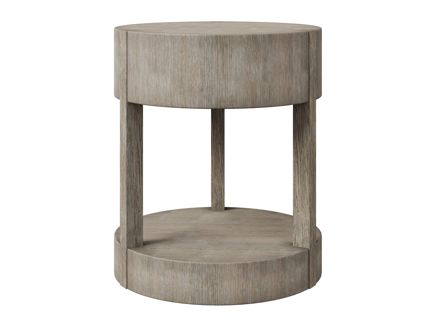 Calder Rustic Grey Nightstand - Ornate Home