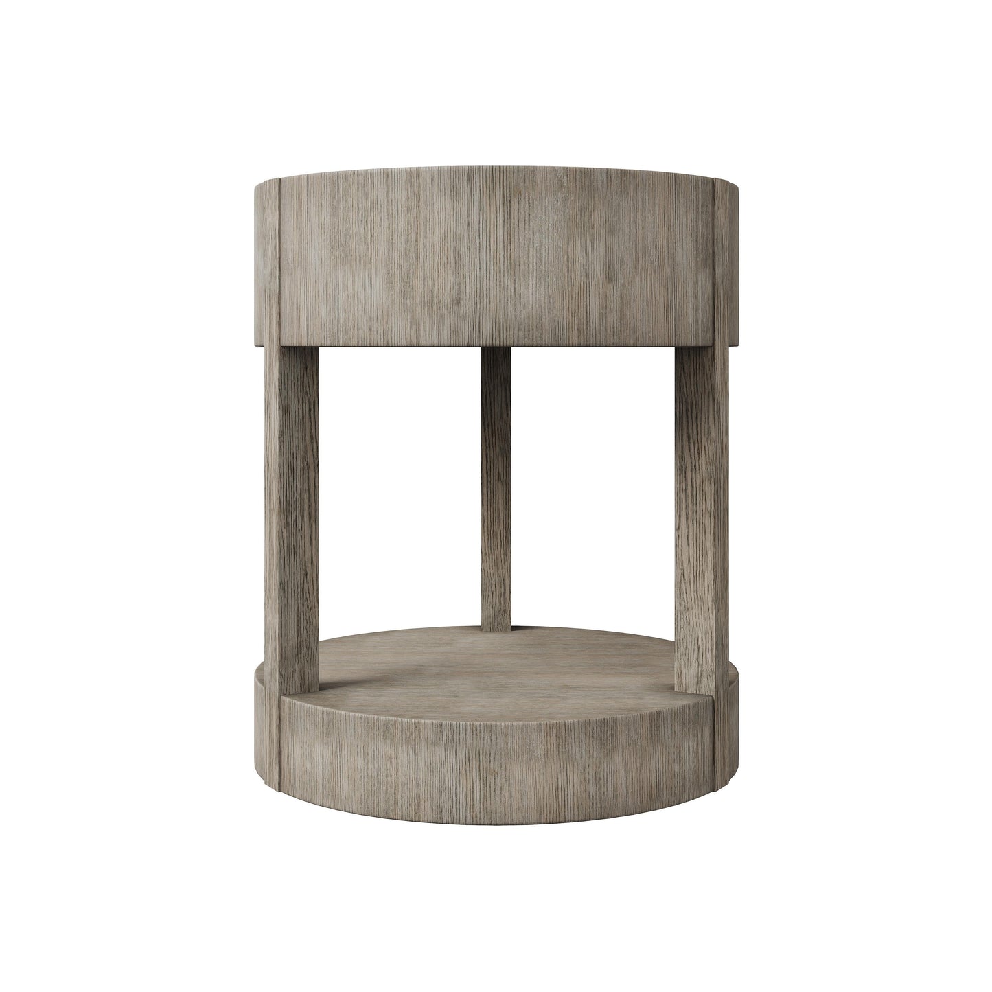 Calder Rustic Grey Nightstand - Ornate Home
