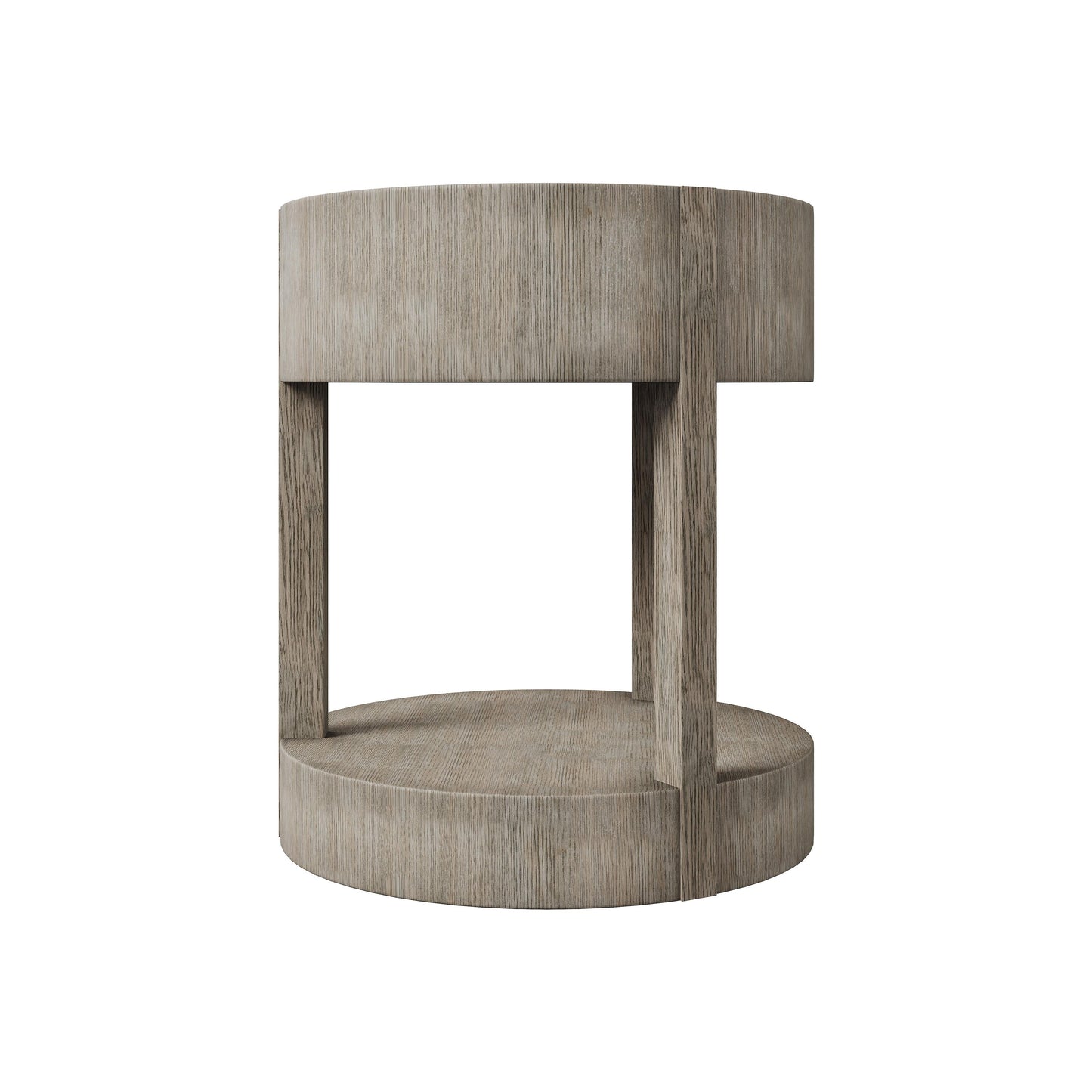 Calder Rustic Grey Nightstand - Ornate Home