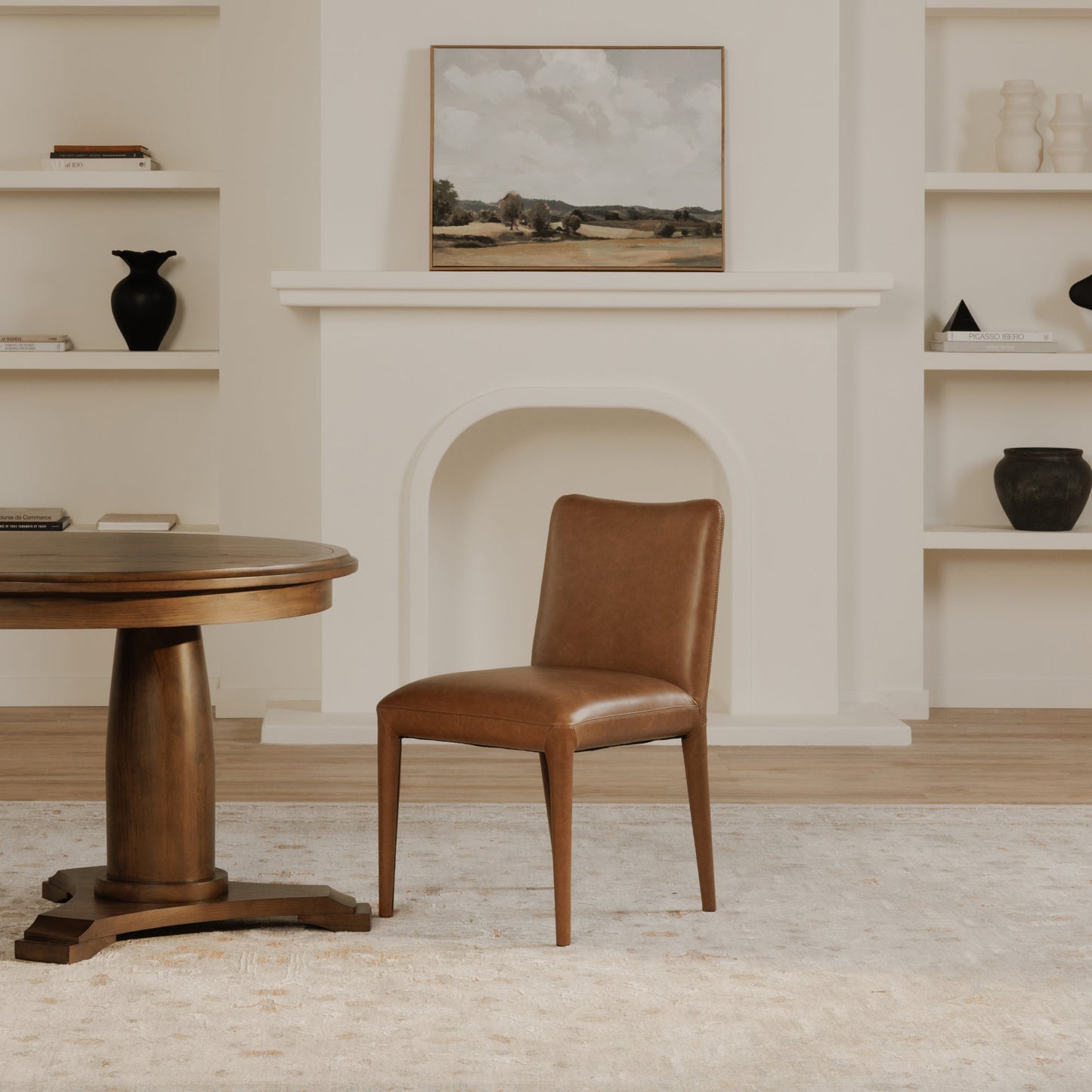 Calla Brown Dining Chair (Set of 2) - Ornate Home