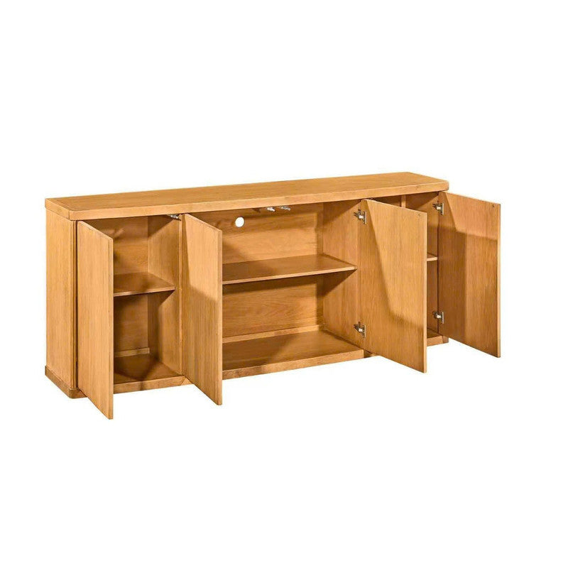 Callie Tan Four-Door Sideboard - Ornate Home