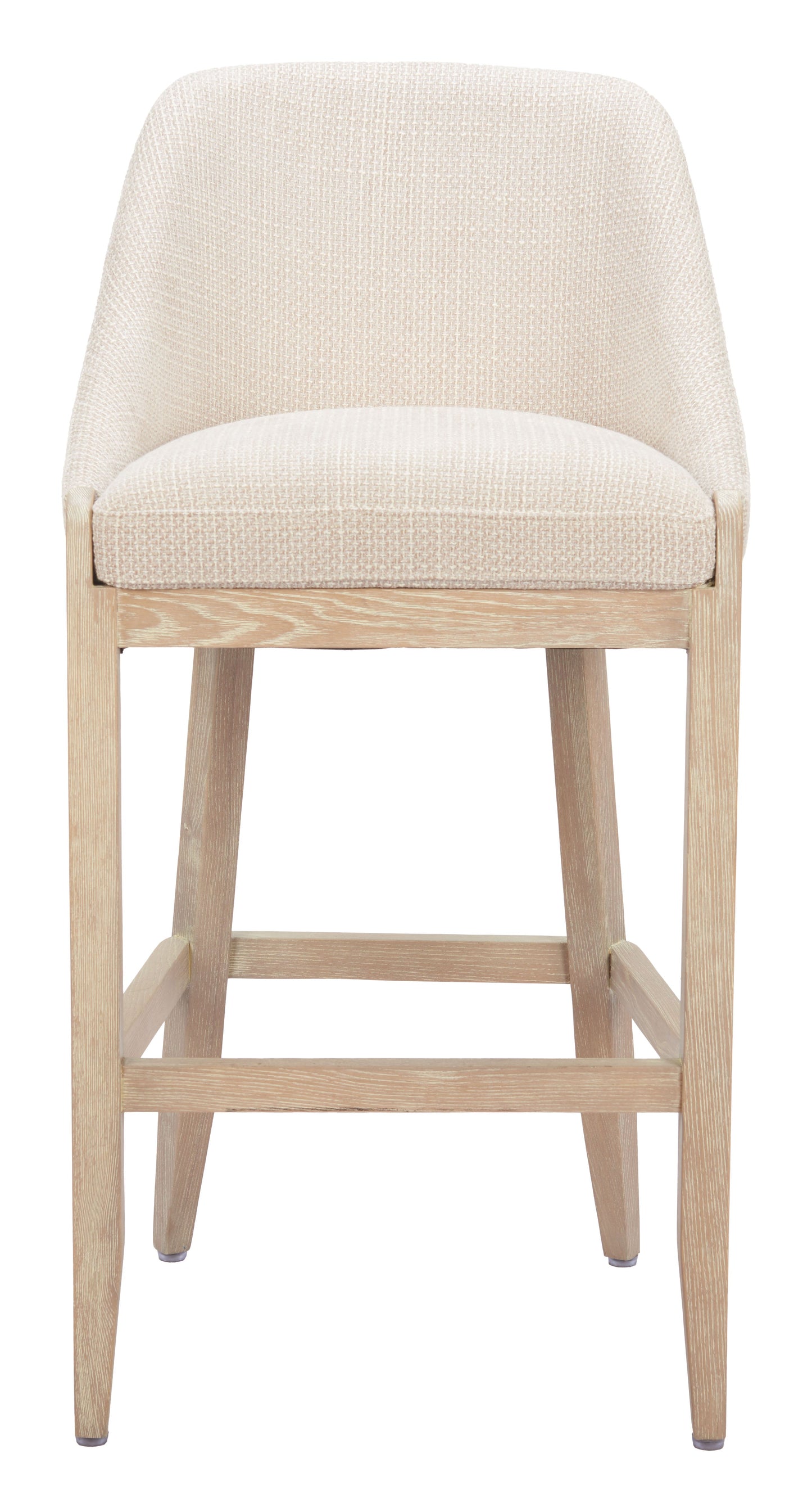 Calmo Beige Barstool - Ornate Home