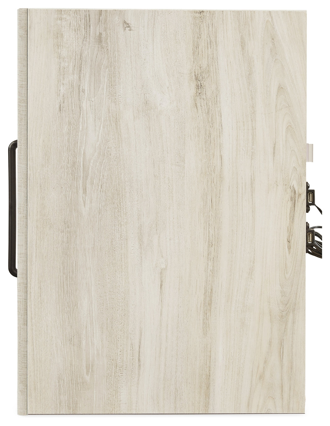 Cambeck Whitewash Queen Panel Bedroom Set with 2 Nightstands- Viva Furn