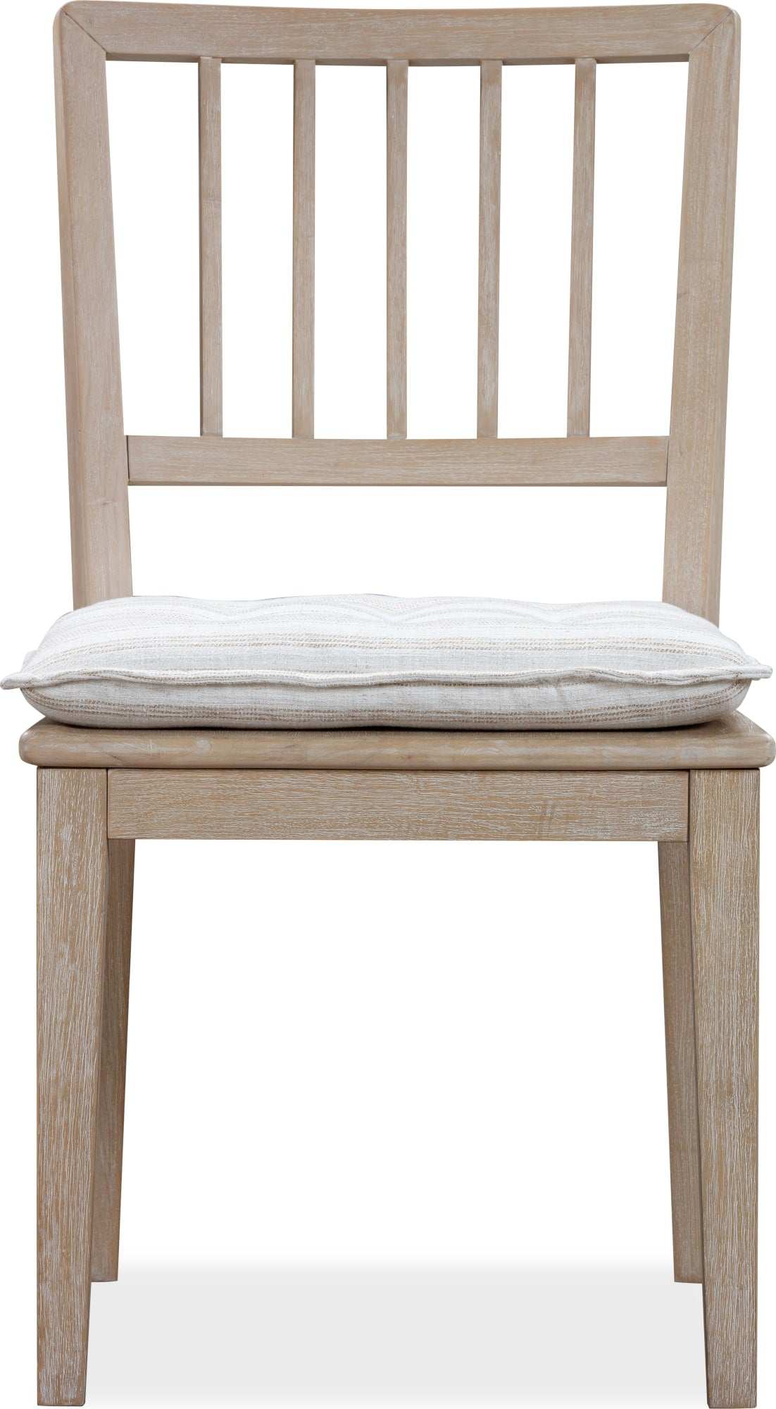 Camden Chai/Oat Wood Dining Chair with Detachable Cushion (Set of 2) - Ornate Home