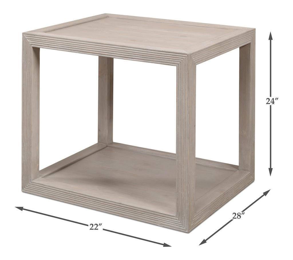 Camden Grey Side Table - Ornate Home