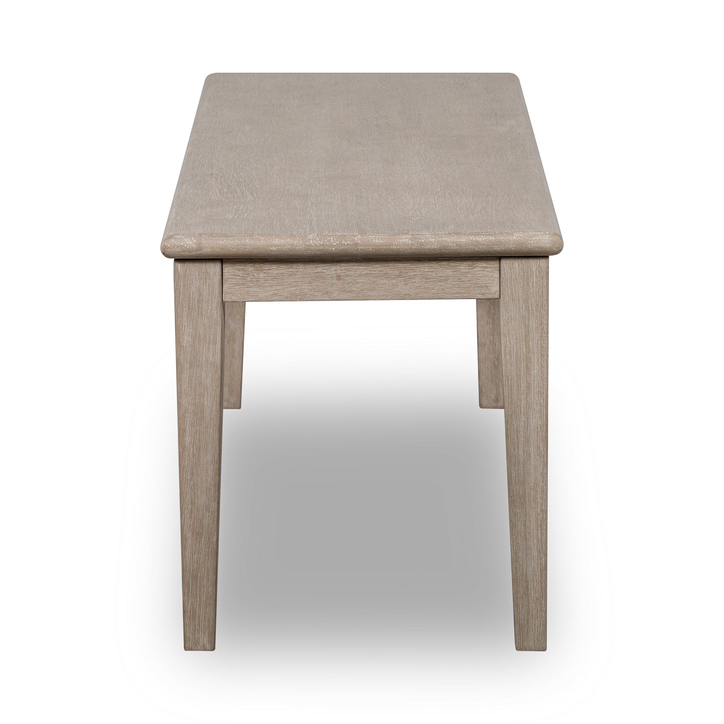 Camden Oak Wood Bench in Chai - Ornate Home