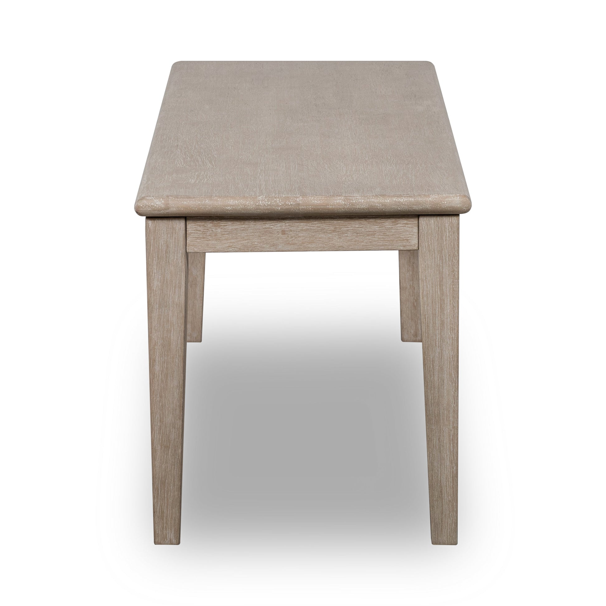 Camden Oak Wood Bench in Chai - Ornate Home