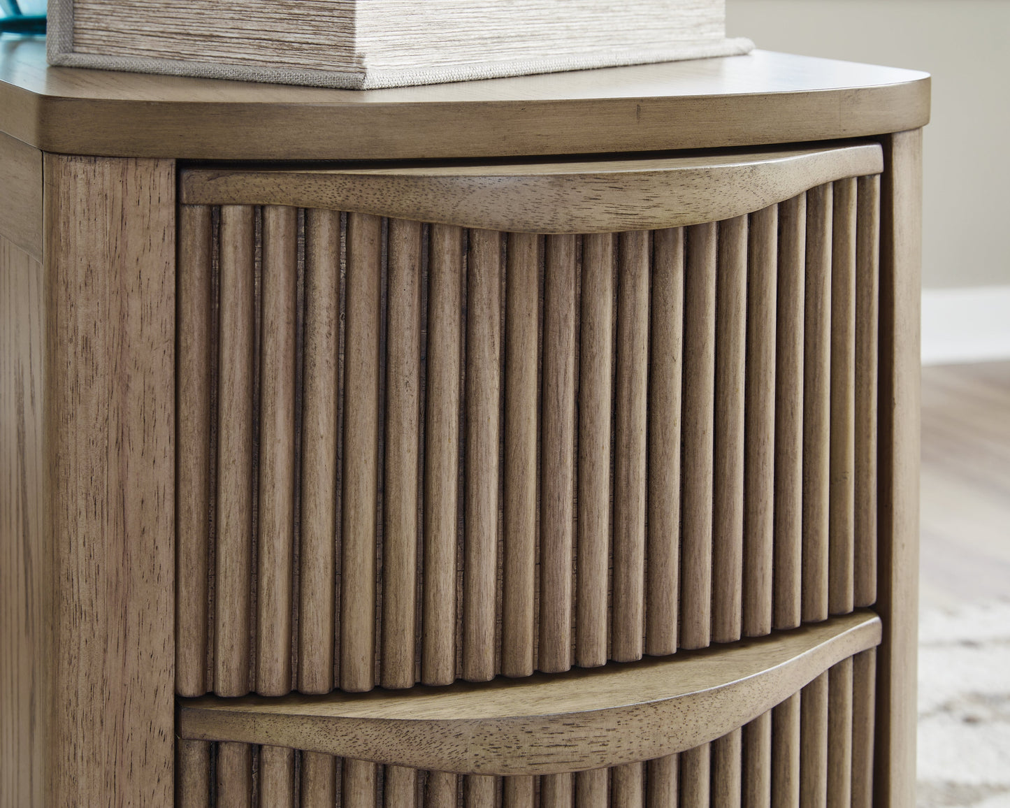 Camdill Light Brown Chair Side End Table- Viva Furn