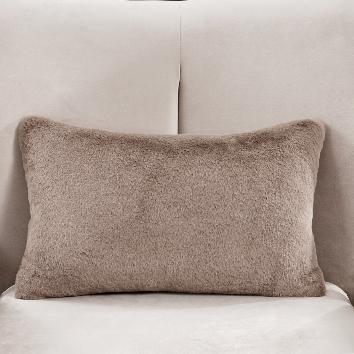 Camellia Field Warm Pecan/Porcini Velvet Accent Chair - Ornate Home