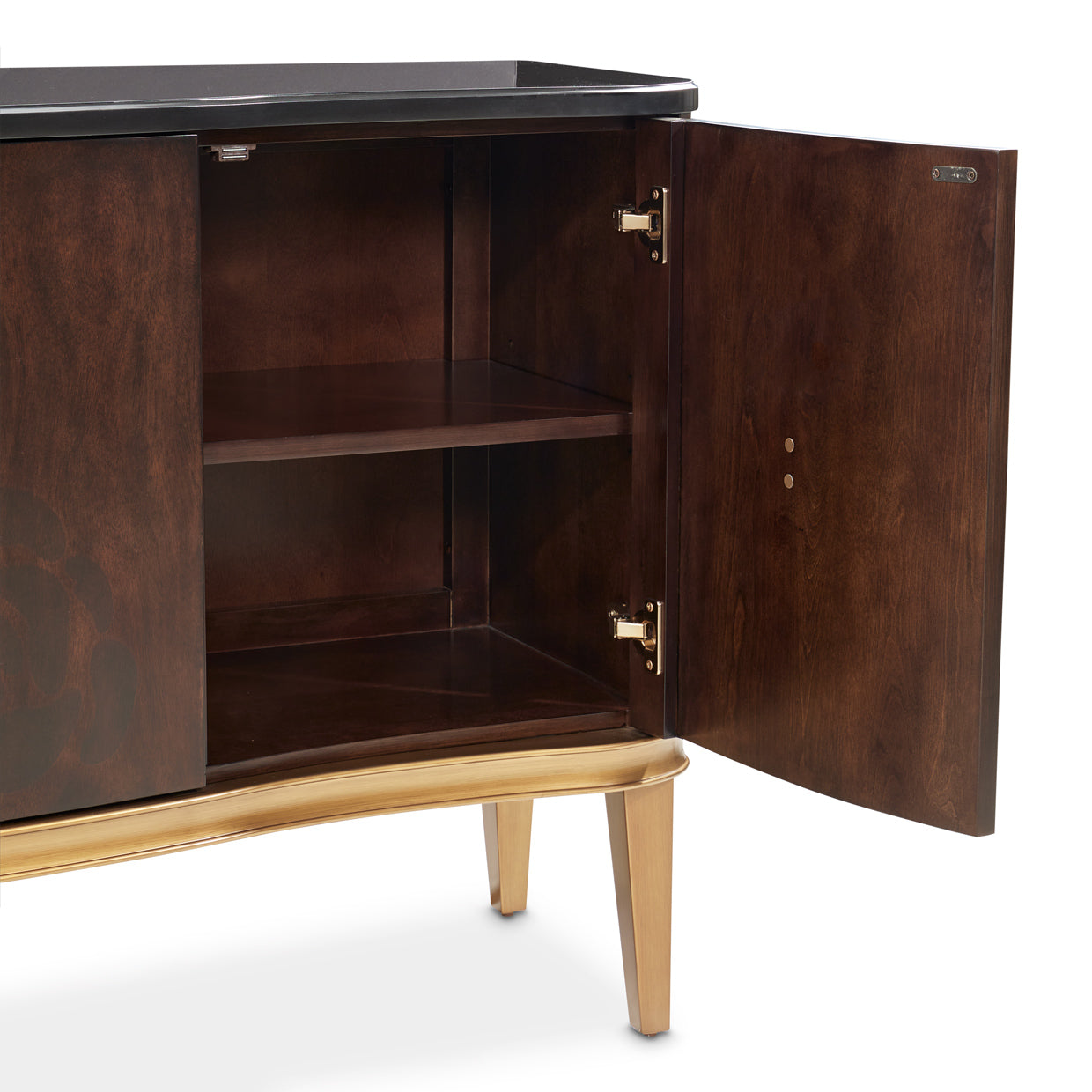 Camellia Field Warm Pecan Sideboard - Ornate Home