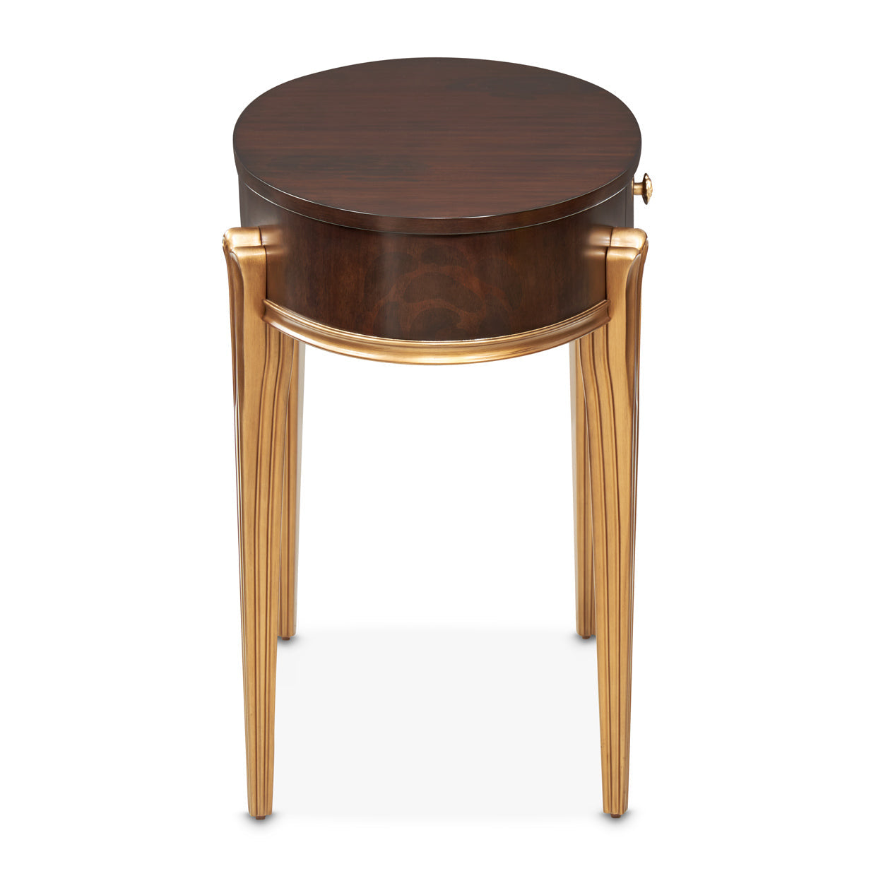Camellia Field Warm Pecan Vanity with Mirror - Ornate Home