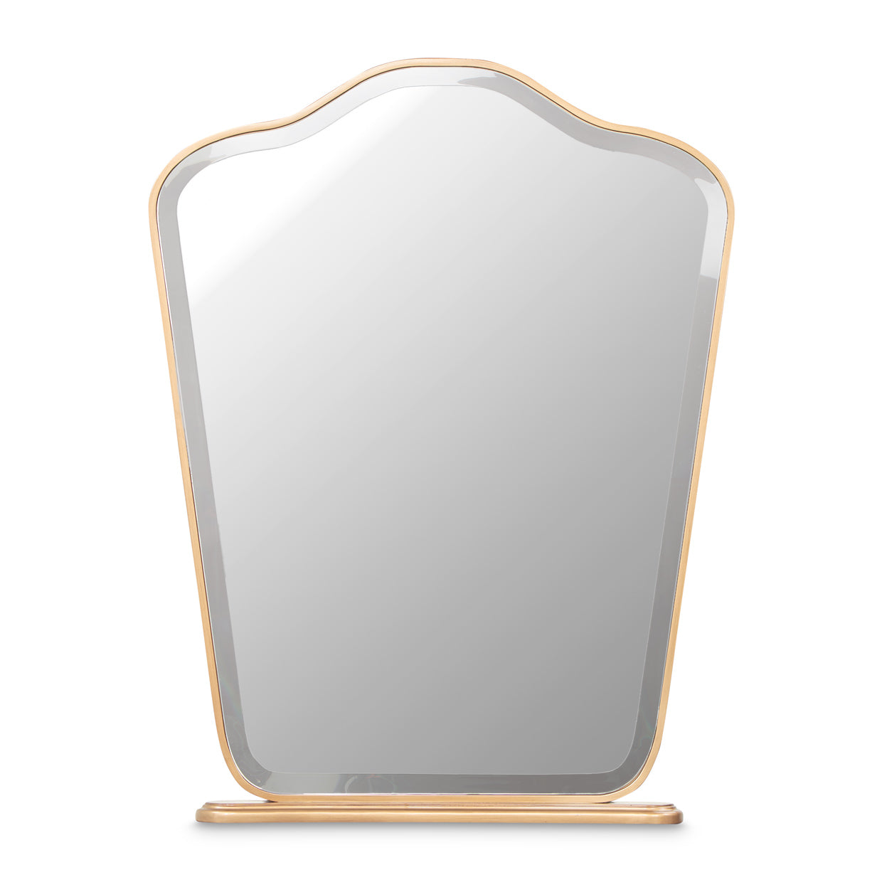 Camellia Field Warm Pecan Vanity with Mirror - Ornate Home