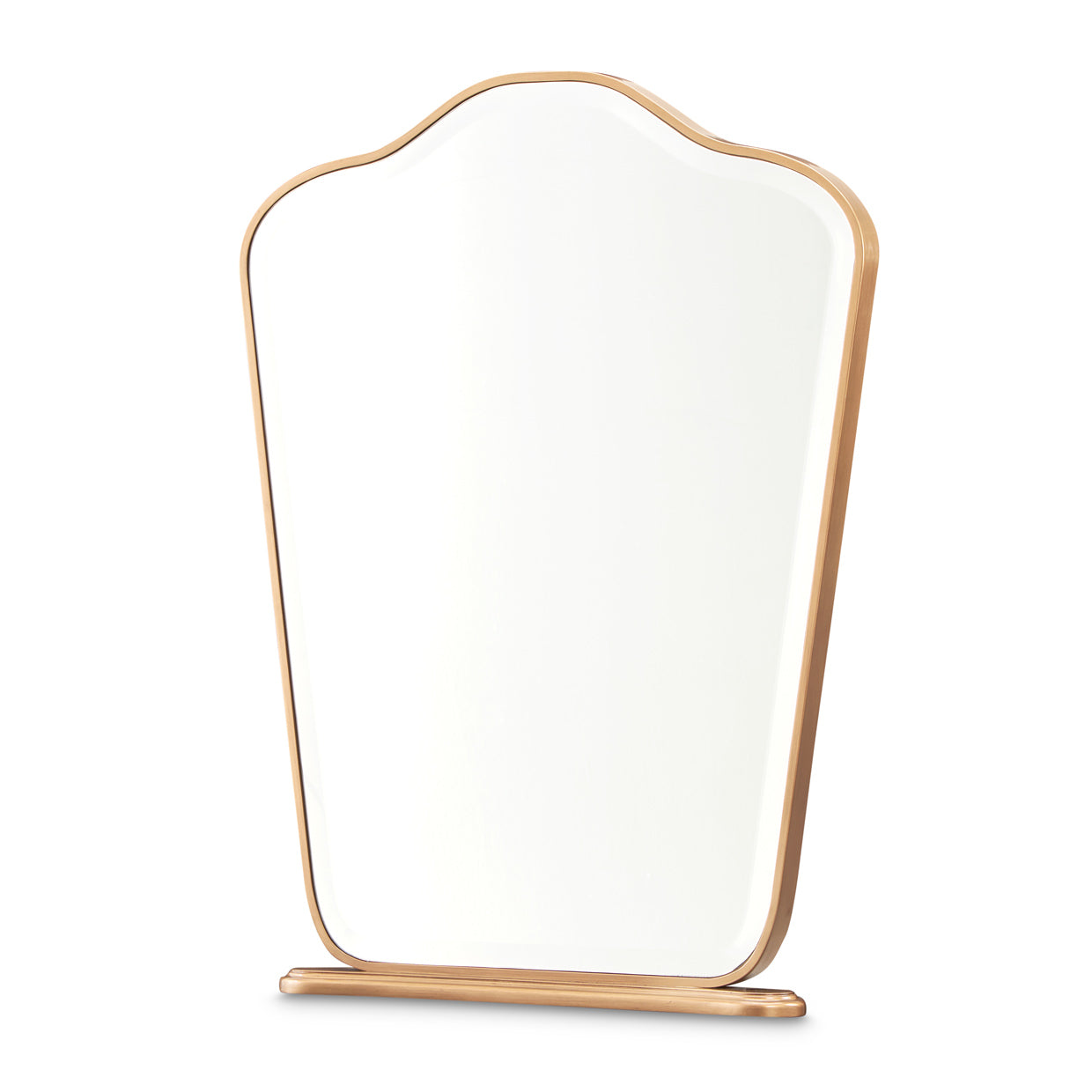Camellia Field Warm Pecan Vanity with Mirror - Ornate Home
