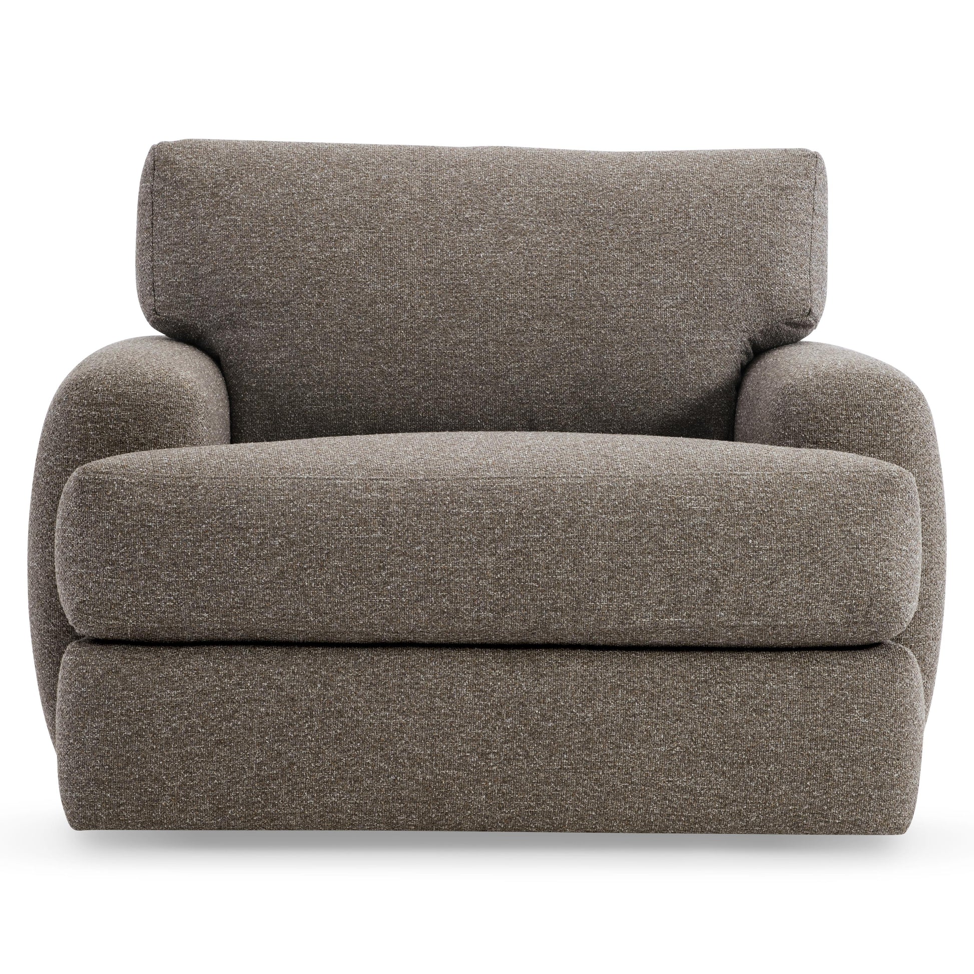 Cameron Beige/Tan Fabric Swivel Chair - Ornate Home