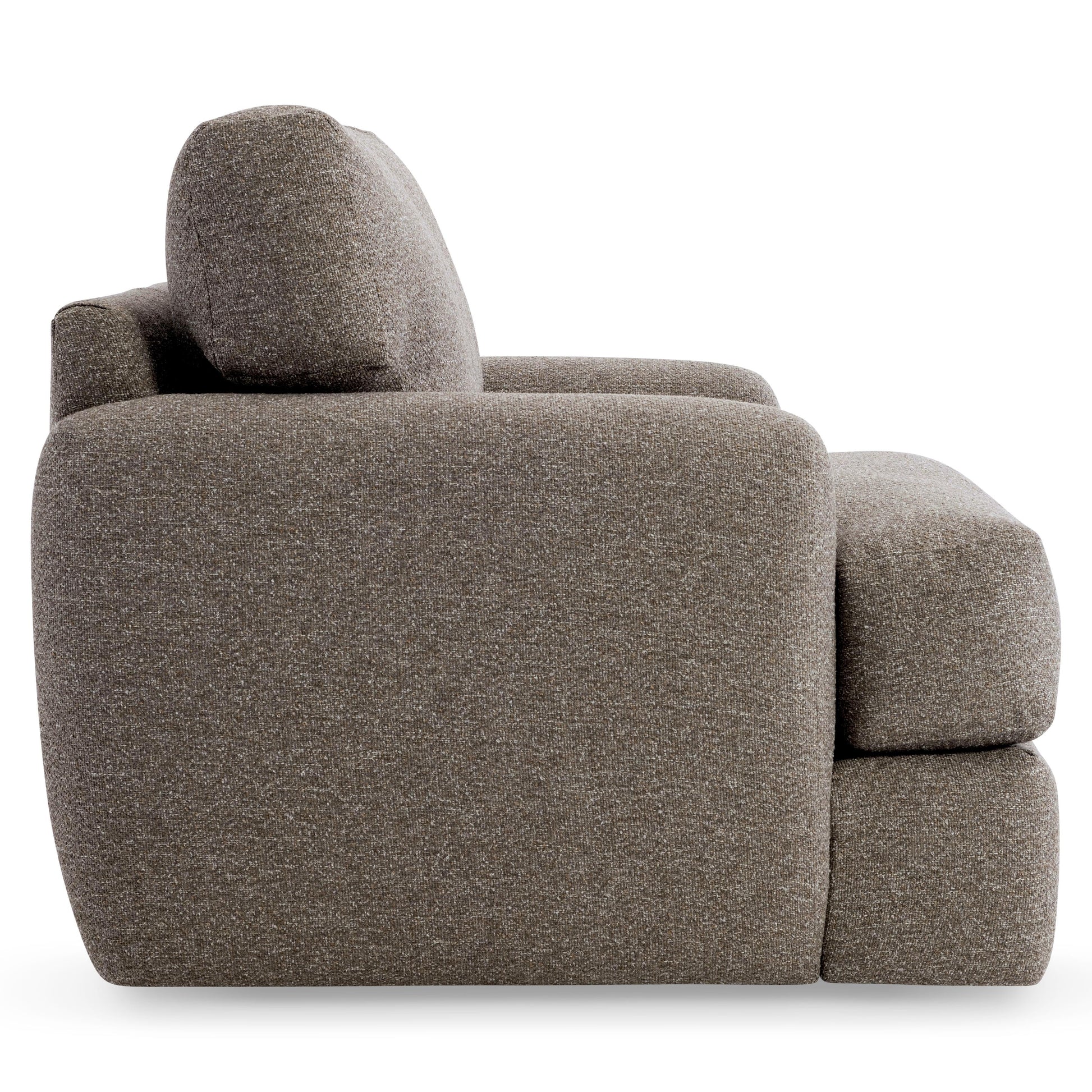 Cameron Beige/Tan Fabric Swivel Chair - Ornate Home