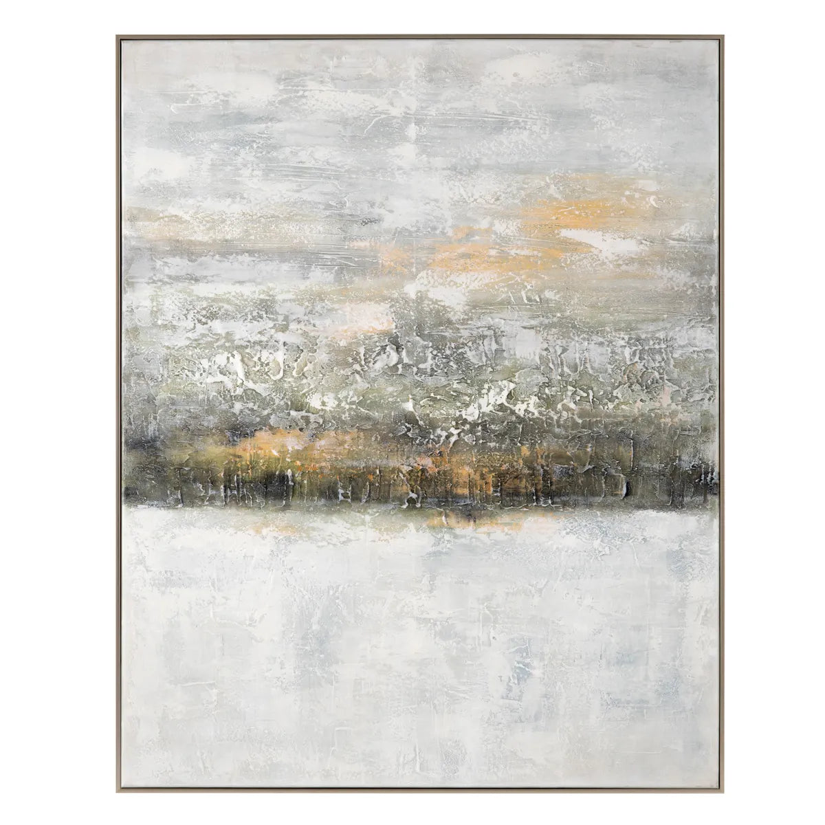 Canyon Gray Canvas - Ornate Home