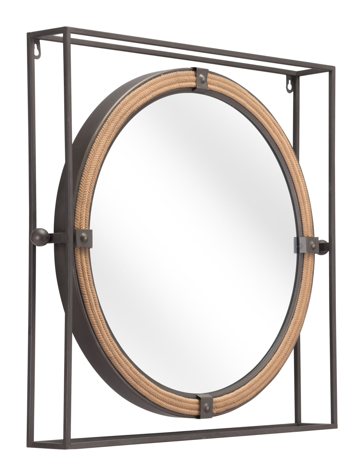 Capell Antique Gray Mirror - Ornate Home
