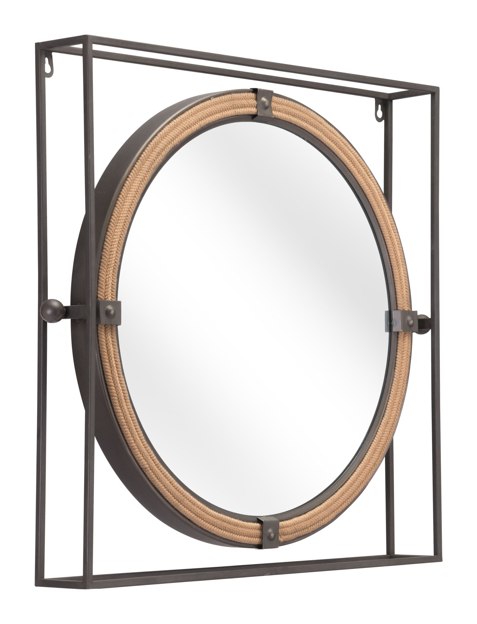 Capell Antique Gray Mirror - Ornate Home