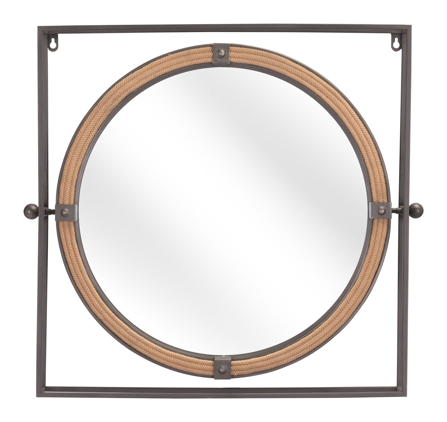Capell Antique Gray Mirror - Ornate Home