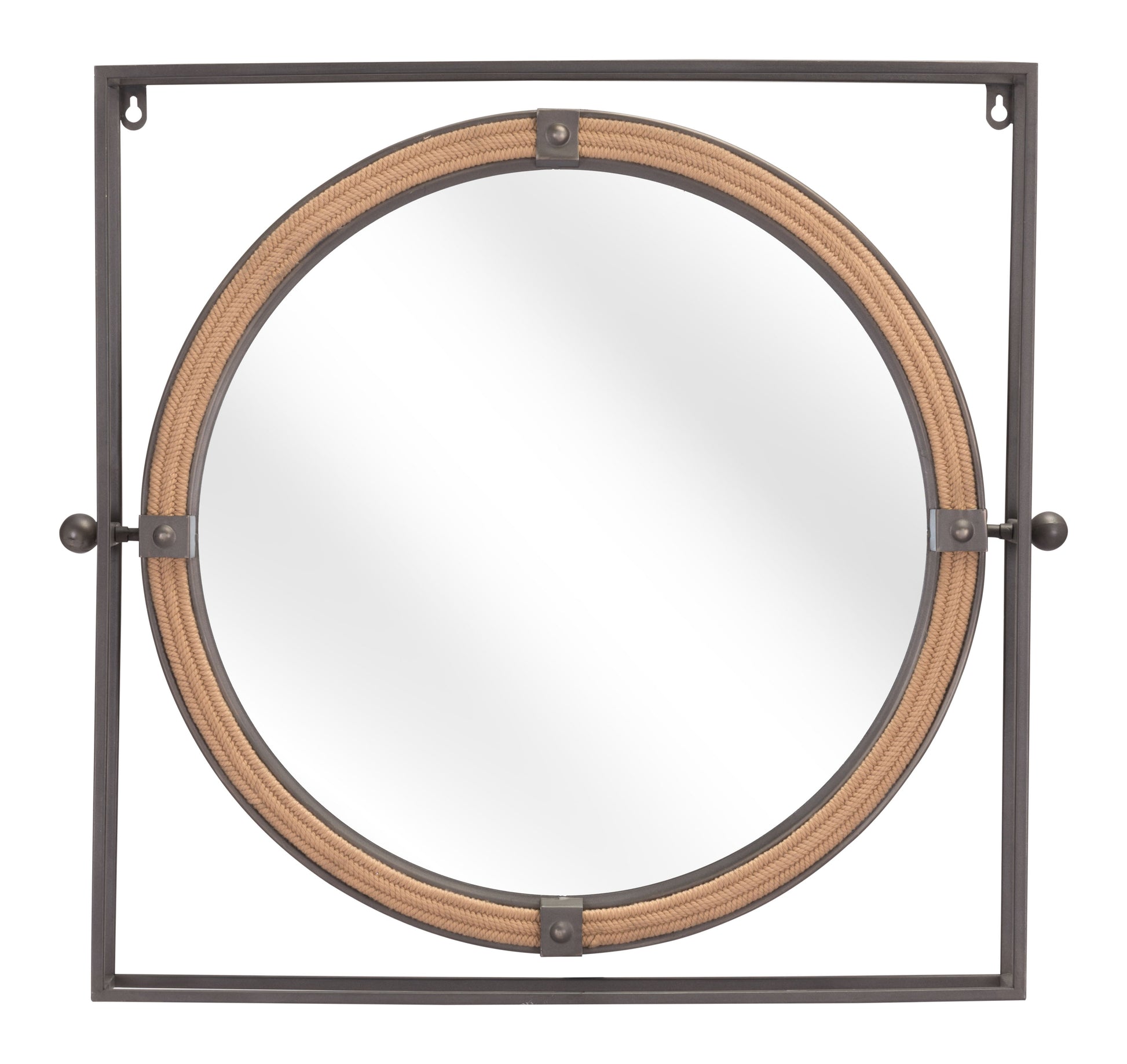Capell Antique Gray Mirror - Ornate Home
