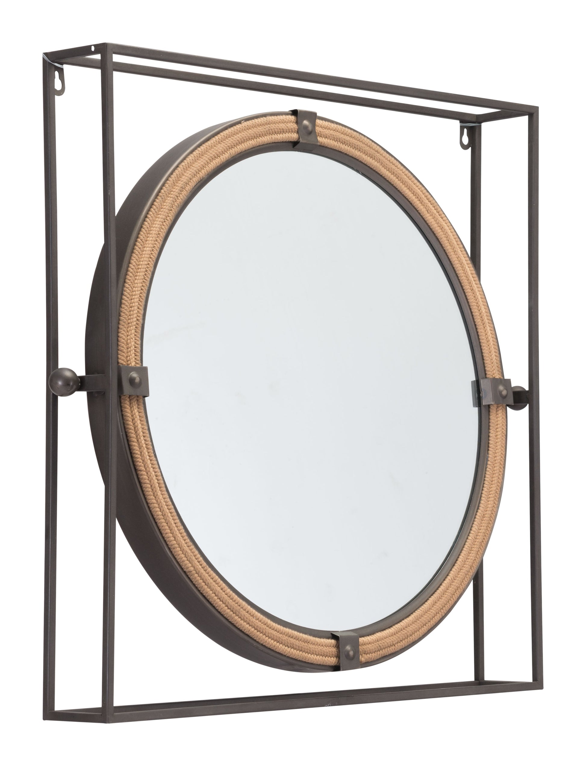 Capell Antique Gray Mirror - Ornate Home