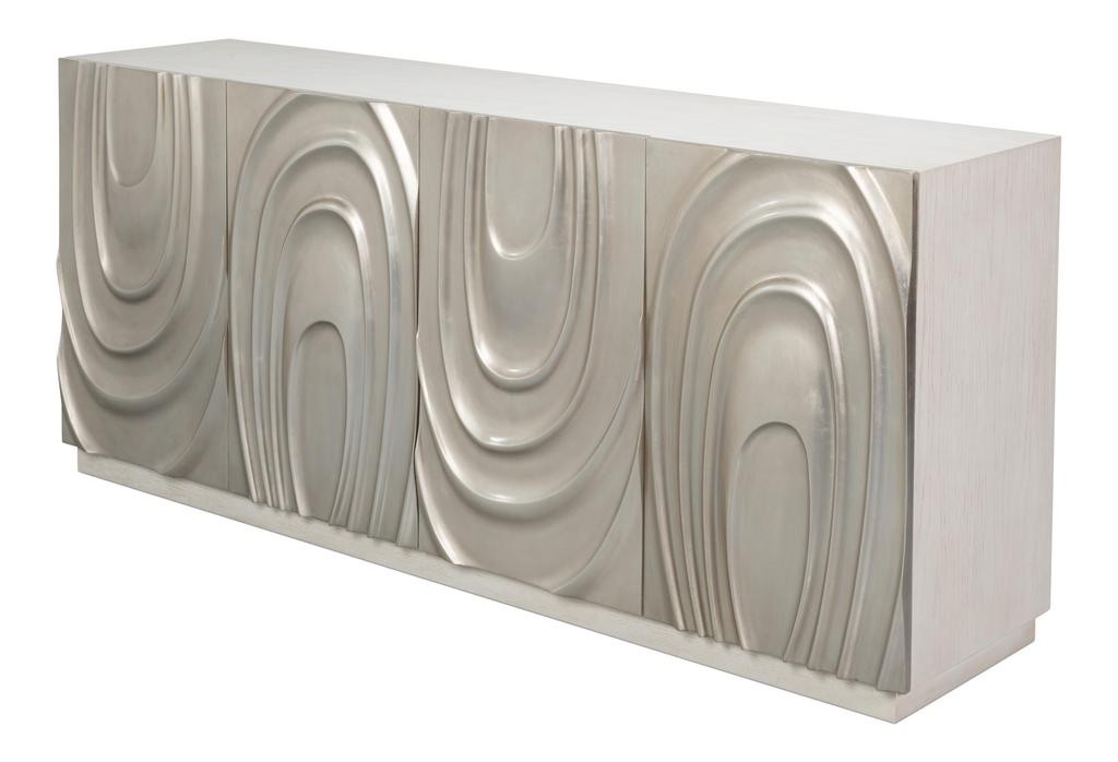 Capriole White Credenza - Ornate Home
