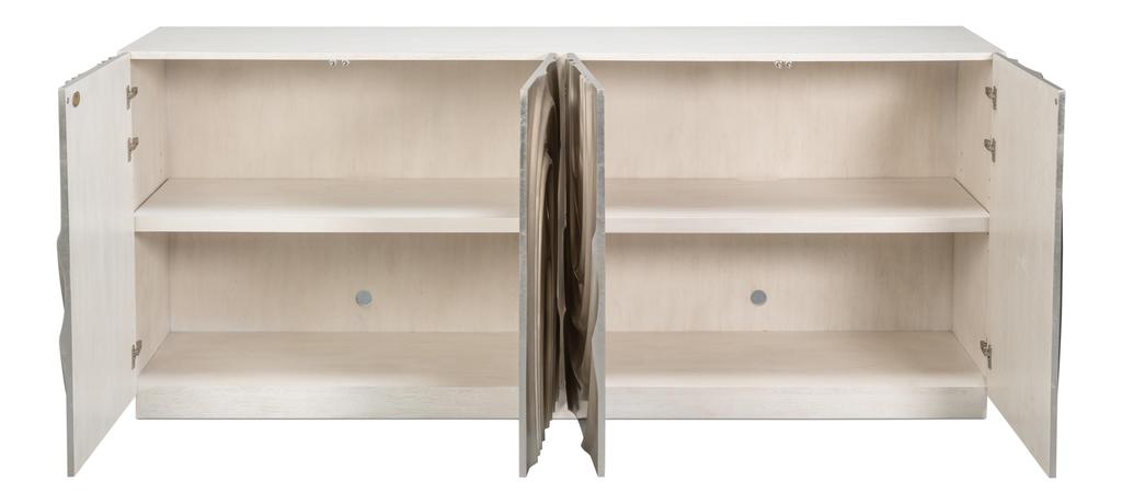 Capriole White Credenza - Ornate Home