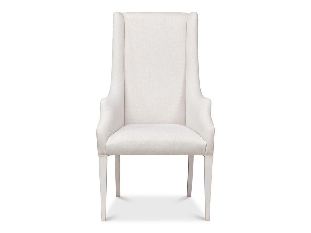 Captains White Chair - Ornate Home