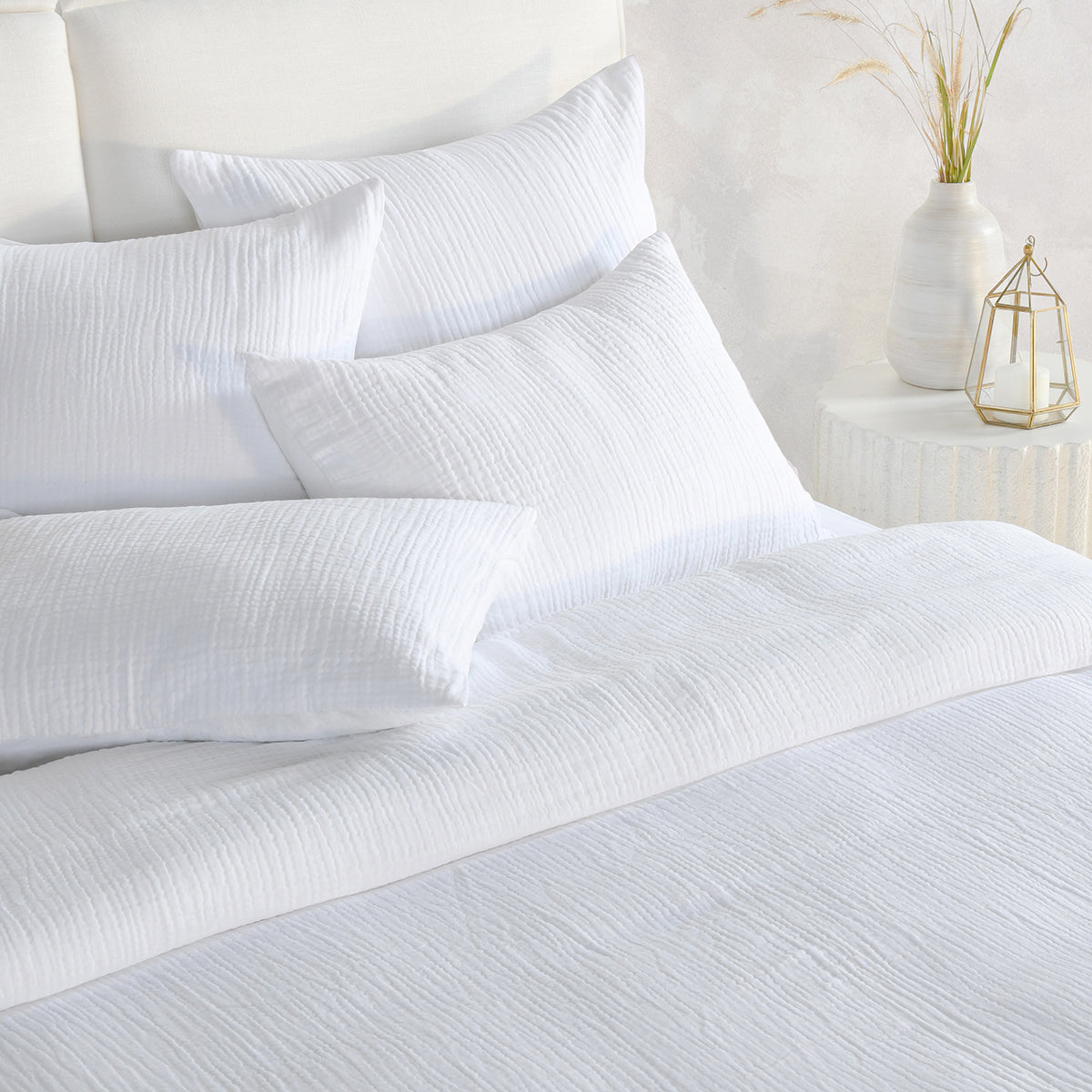 Cardiff White Duvet Collection - Ornate Home