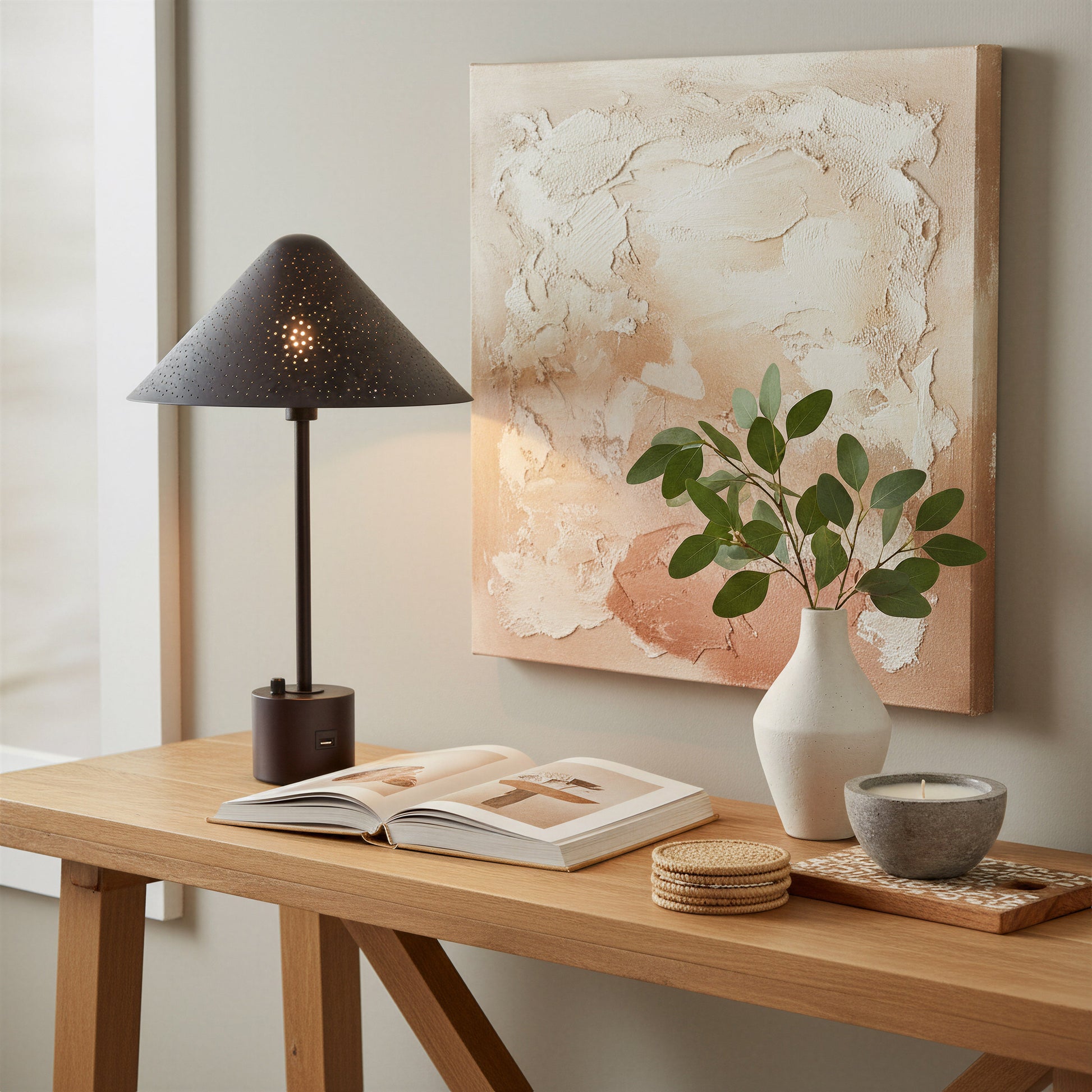 Cardo Bronze Table Lamp - Ornate Home