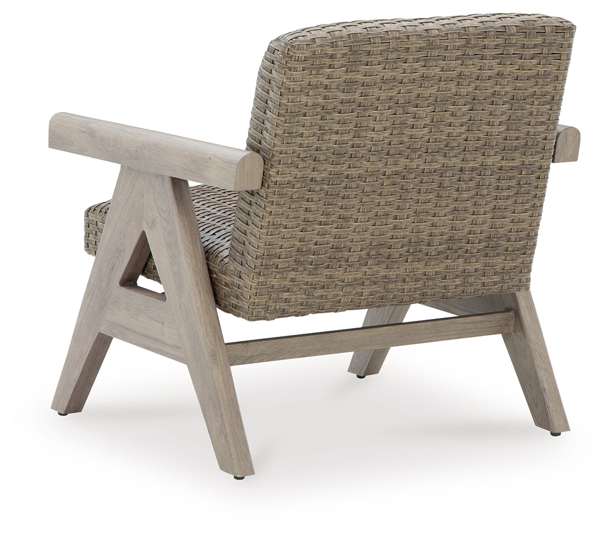 Carisbo Beige-Outdoor Rocking Lounge Chair- Viva Furn