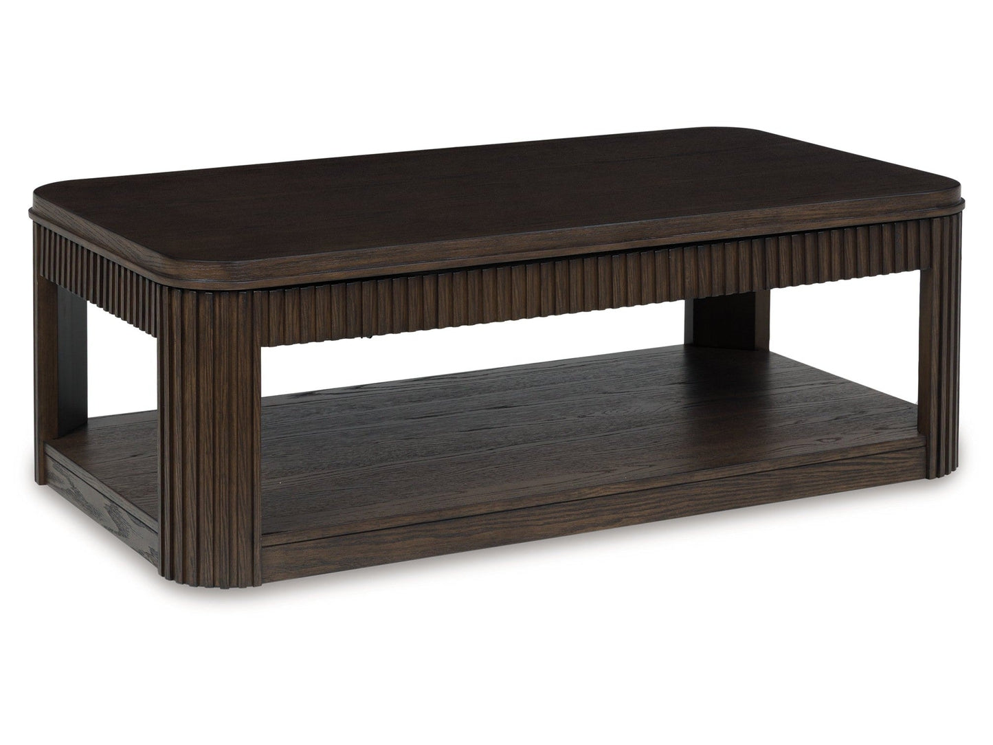 Carlibrie Warm Brown Lift Top Cocktail Table- Viva Furn