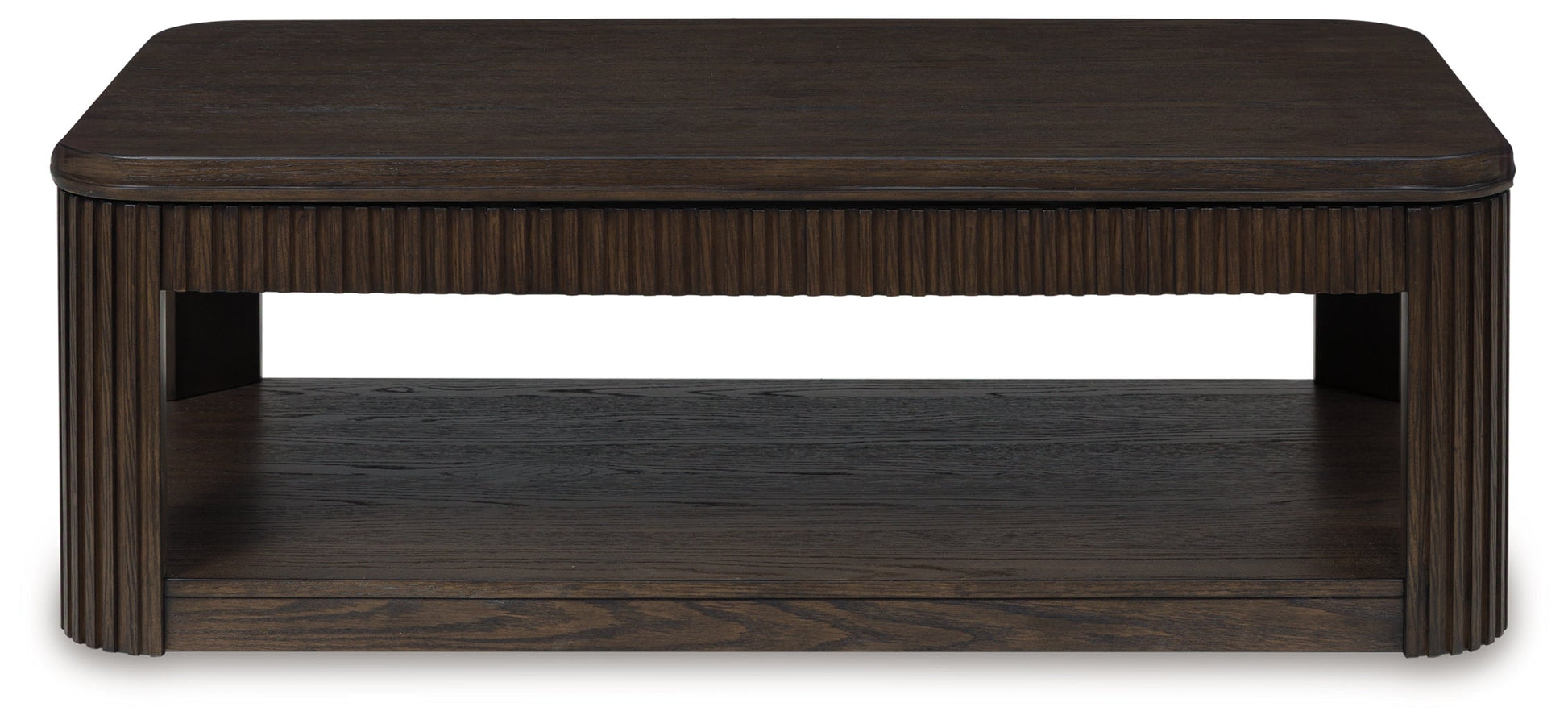 Carlibrie Warm Brown Lift Top Cocktail Table- Viva Furn