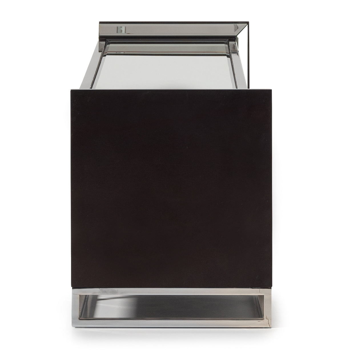 Carmela Charcoal Sand Media Cabinet - Ornate Home