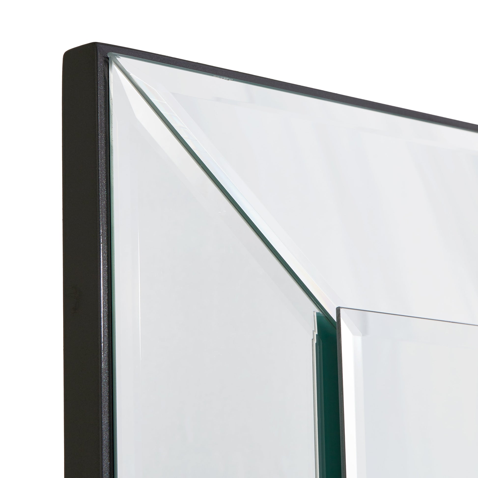 Carmela Charcoal Sand Wall Mirror - Ornate Home