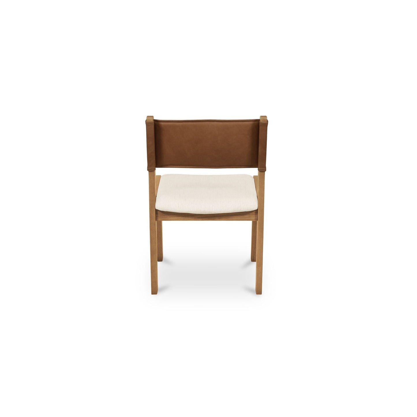 Carol Tan Dining Leather Chair (Set of 2) - Ornate Home