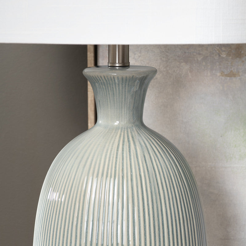 Carrefour White Table Lamp - Ornate Home