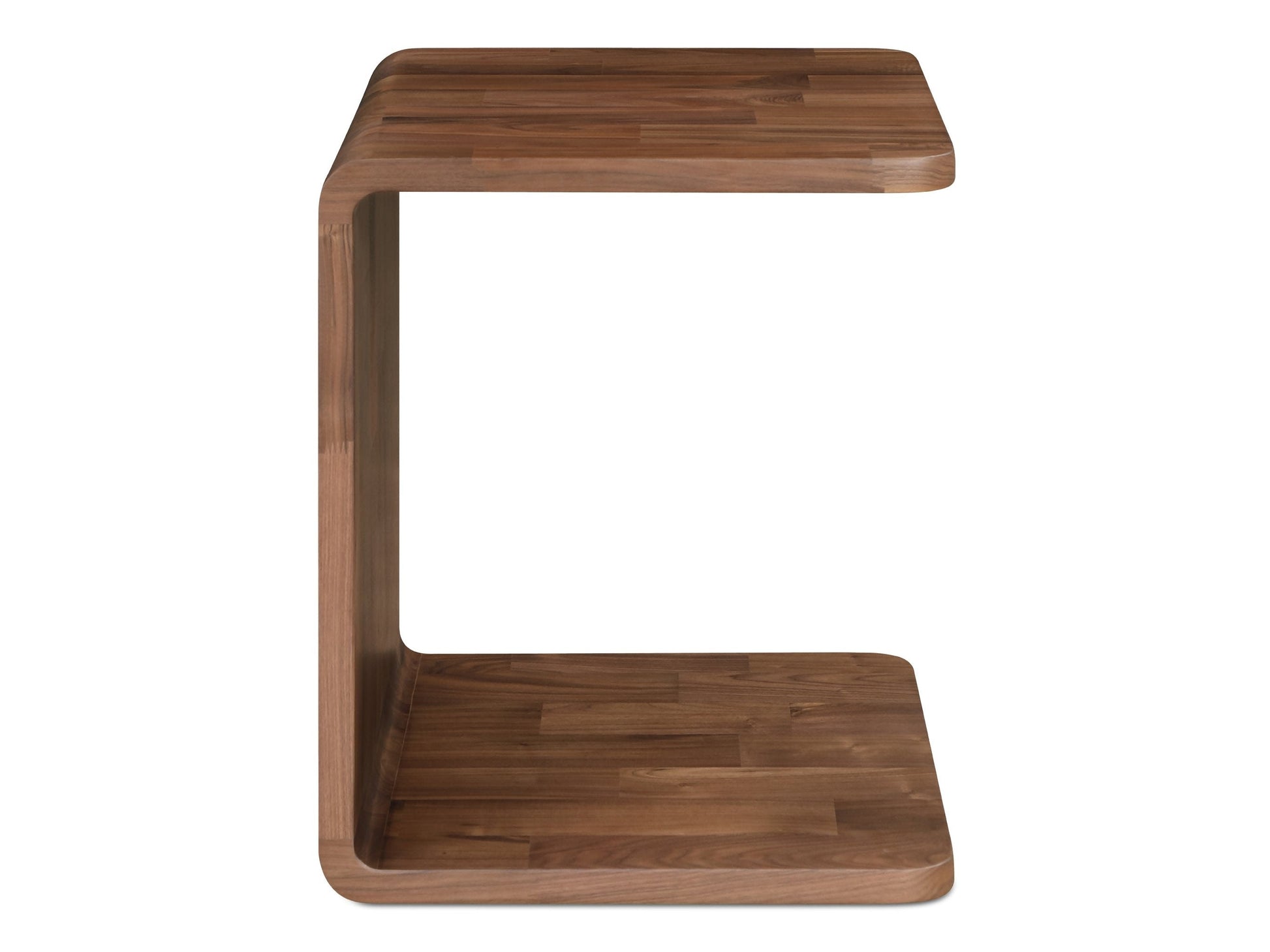Carrie Walnut Side Table - Ornate Home