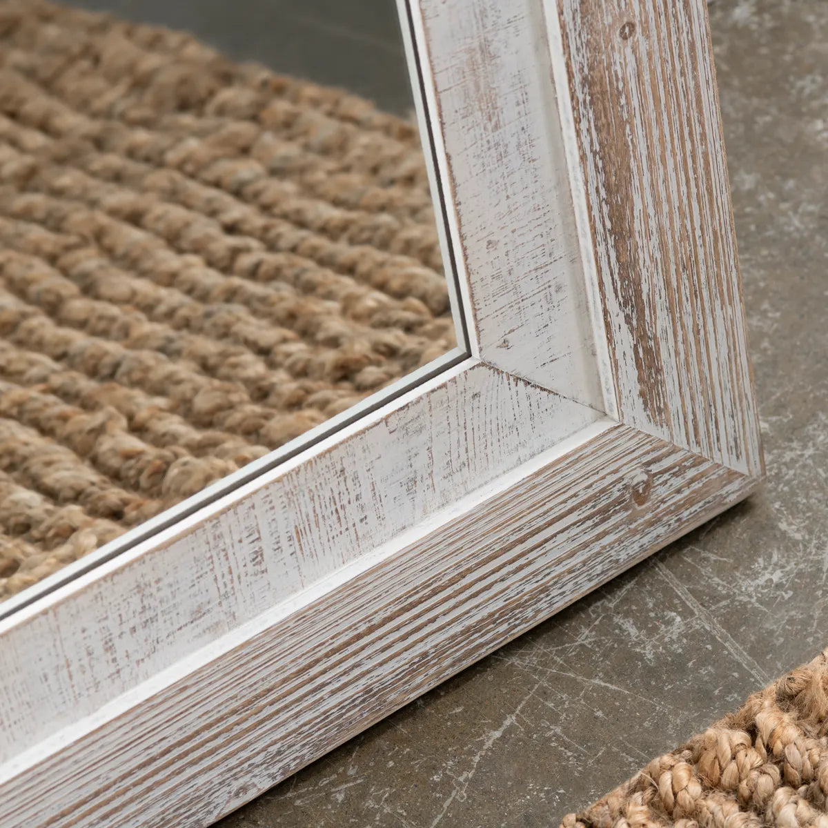 Carrigan White Wall Mirror - Ornate Home