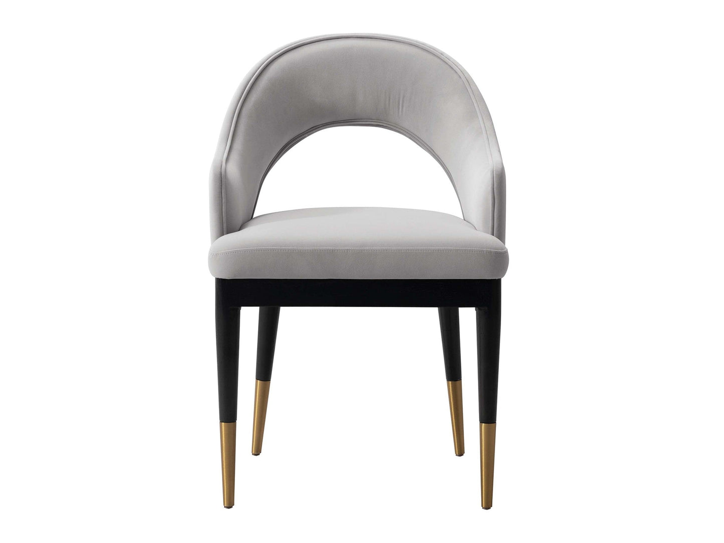 Carrington Dining Armchair in Light Grey - Ornate Home