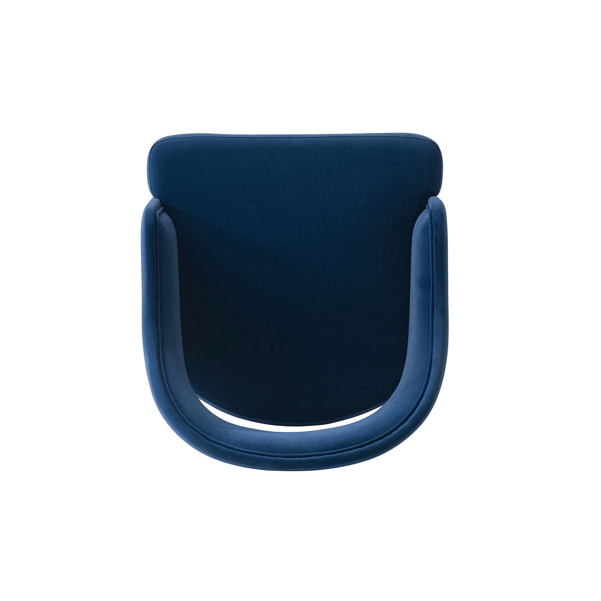 Carrington Dining Armchair in Midnight Blue - Ornate Home