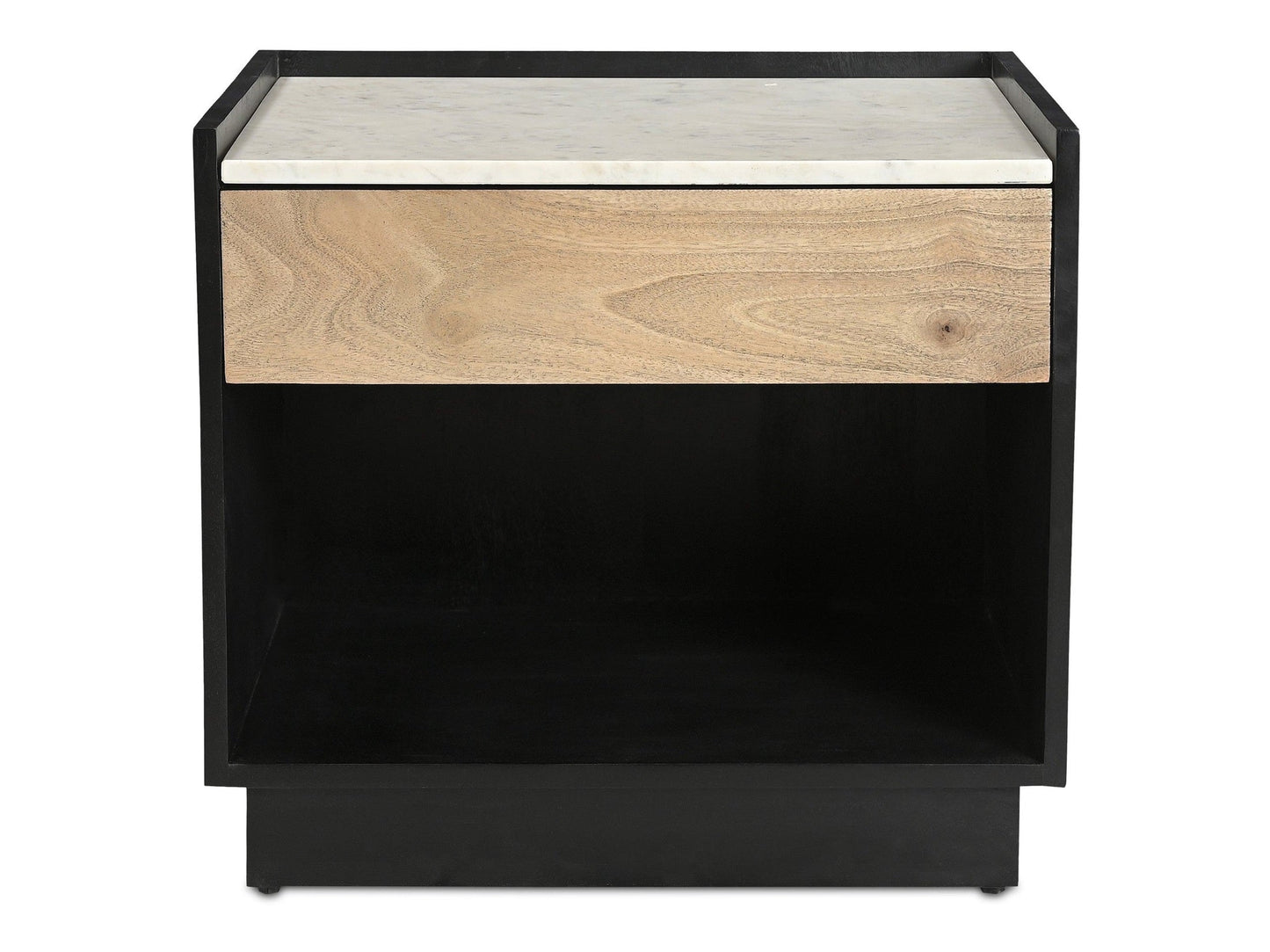 Carter Black Nightstand - Ornate Home