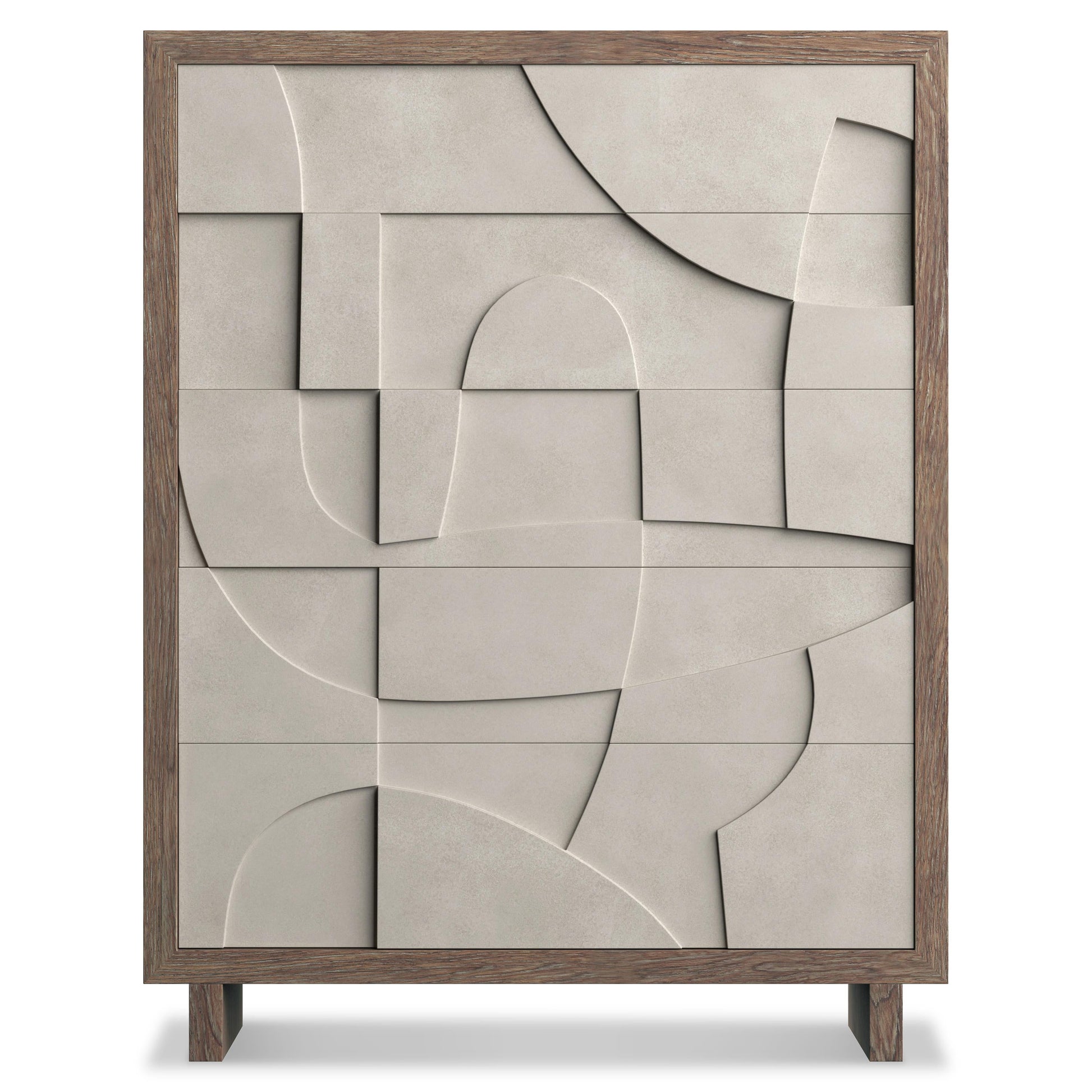 Casa Paros Bedrock/Playa Tall Drawer Chest - Ornate Home