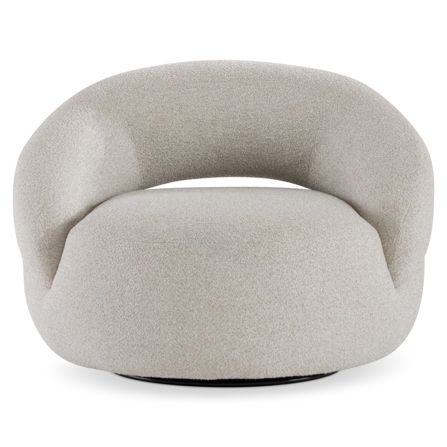 Cascais Beige/Tan Outdoor Swivel Chair - Ornate Home