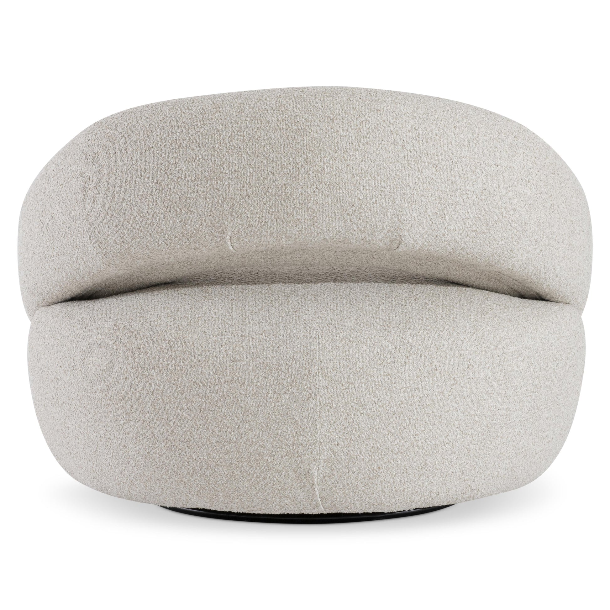 Cascais Beige/Tan Outdoor Swivel Chair - Ornate Home