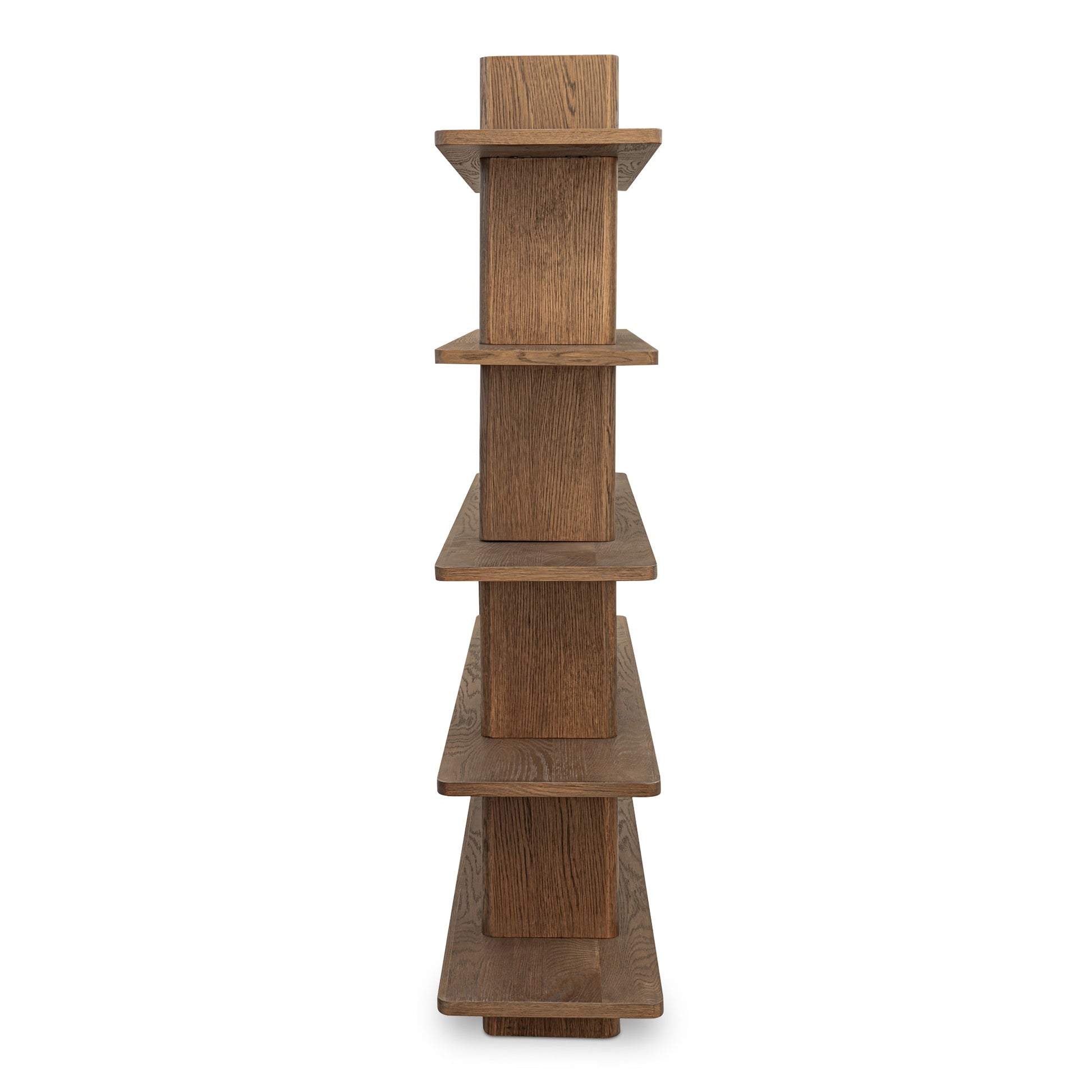 Casey Dark Brown Large Bookcase - Ornate Home