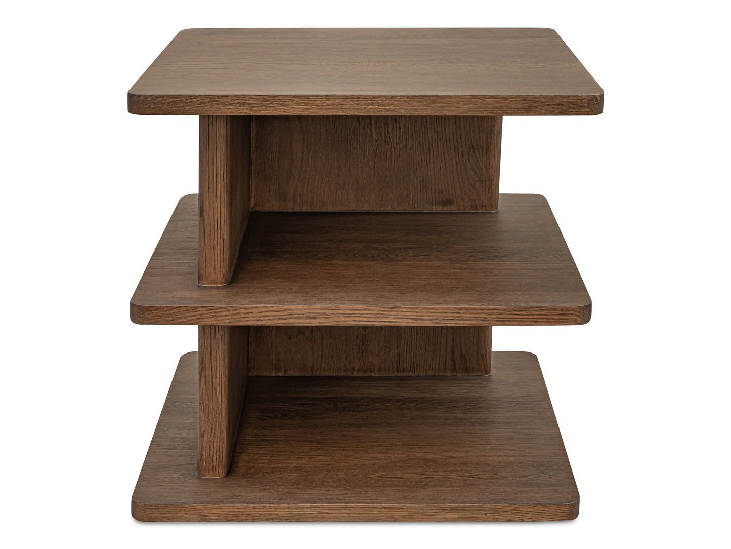 Casey Dark Brown Side Table - Ornate Home