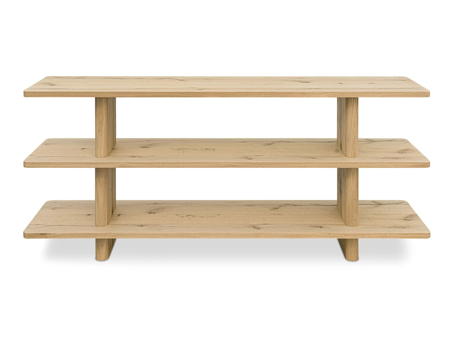 Casey Rustic Oak Small Bookcase - Ornate Home